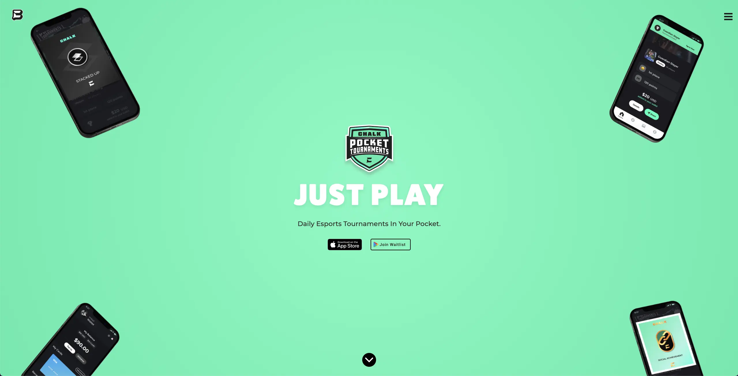 Chalk website screenshot