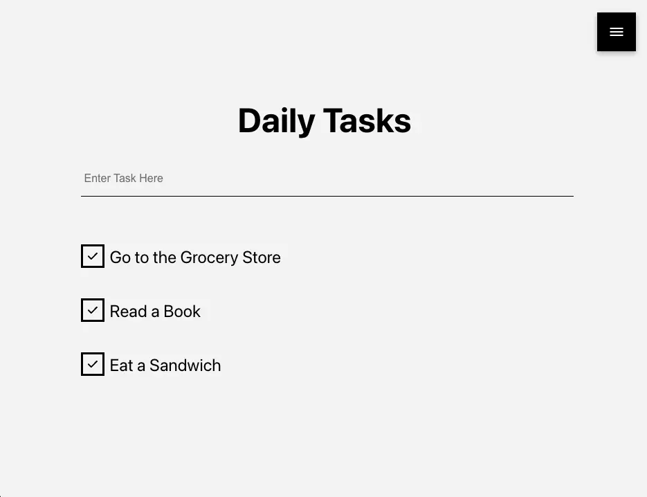 To-do app website